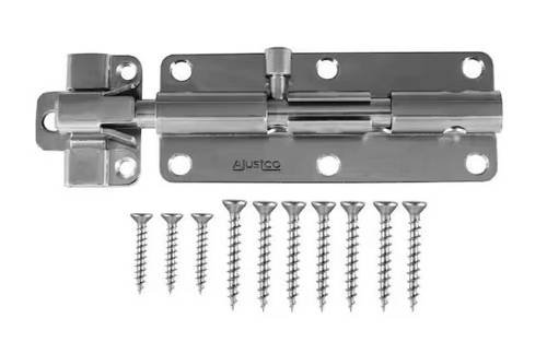 AjustLock Barrel Bolt Stainless Steel 6
